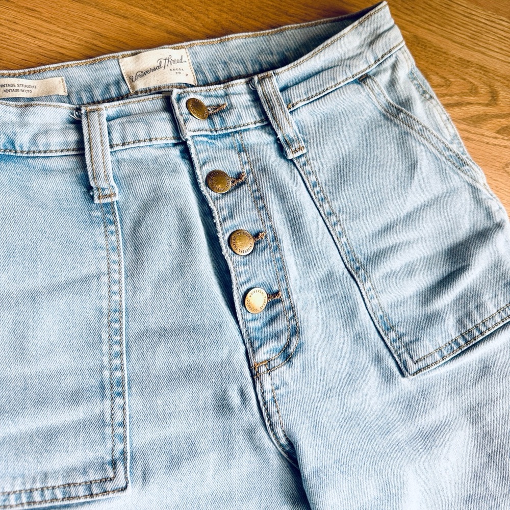Universal Thread Vintage Straight High Rise Jeans